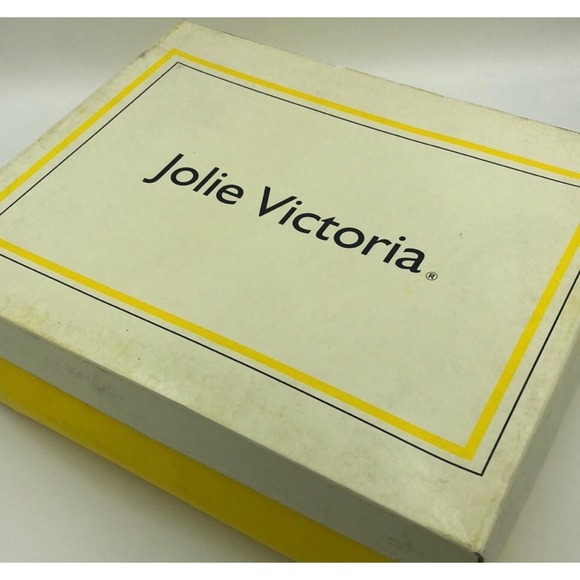 New vintage y2k JOLIE VICTORIA Black Heel Boot with Inside Zipper – Size 8 - Picture 9 of 9